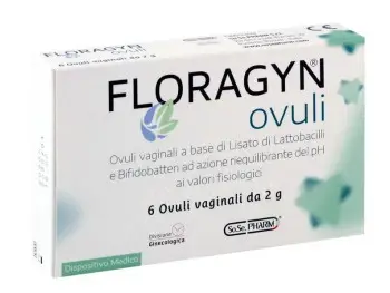 FLORAGYN VAGINÁLNE ČAPÍKY 6 KS