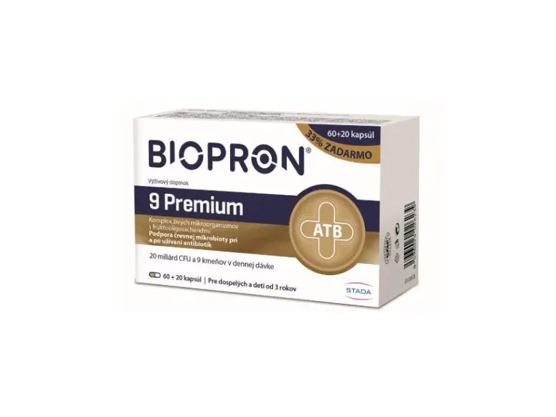 BIOPRON 9 Premium 60+20 kapsúl