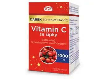 GS Vitamín C 1000 so šípkami 100+30tbl VIANOCE