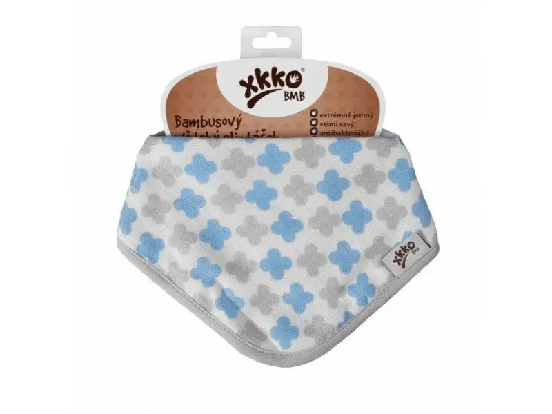 XKKO BMB Slintáčik/Šatka, Scandinavian Baby Blue Cross (1ks)