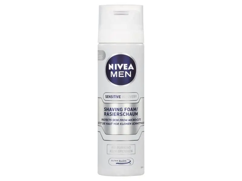 NIVEA Men Sensitive Recovery Pena na holenie, 200 ml