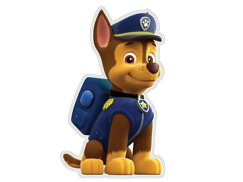 Nickelodeon Nástenná dekorácia Paw Patrol, Chase