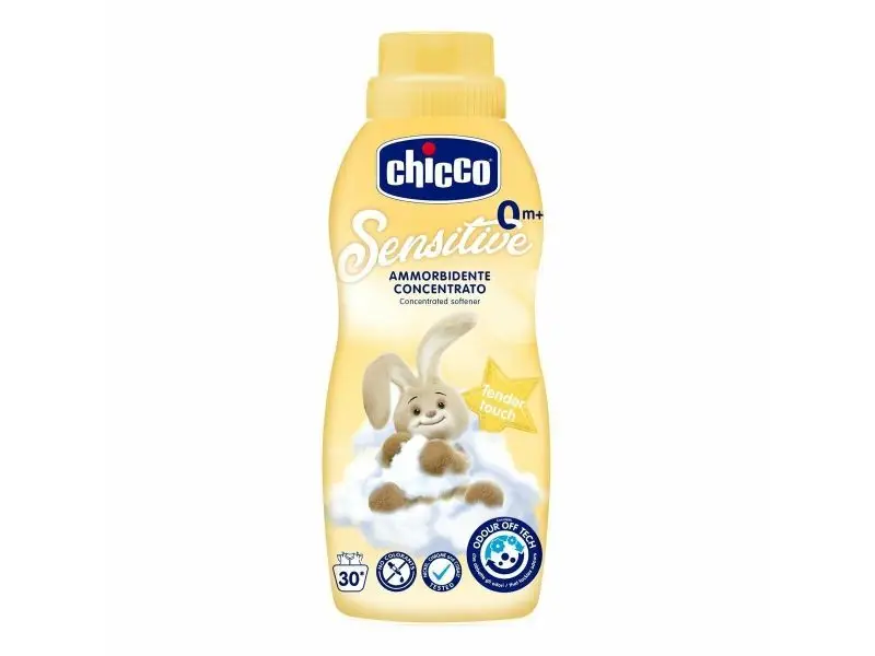 Chicco Tender Touch, Aviváž na ošetrenie detského oblečenia, 750ml, 0m+