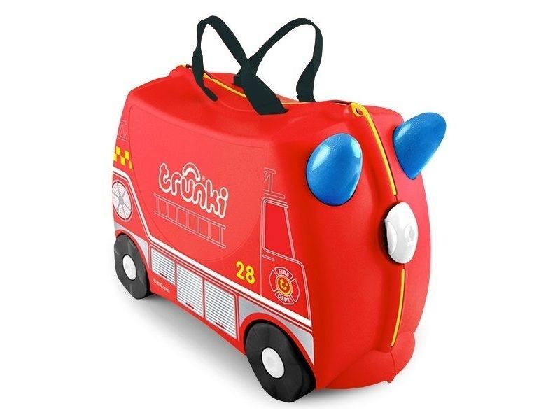 Trunki Kufor s kolieskami, Požiarnicke auto Frank, od 3r+