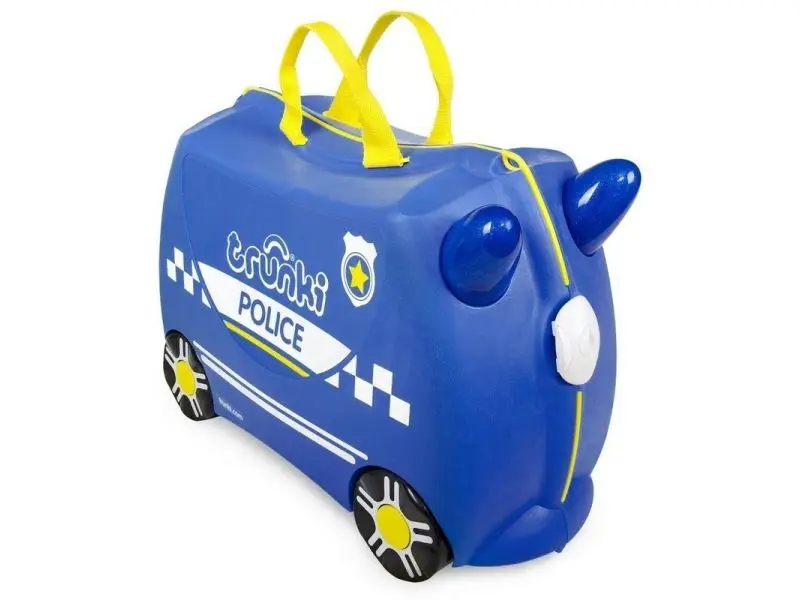 Trunki Kufor s kolieskami, Policajné auto Percy, od 3r+