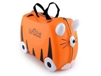 Trunki Kufor s kolieskami, Tiger Tipu, 3-8 r