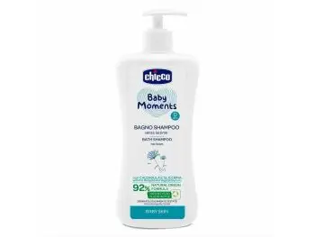 Chicco Baby Moments Šampónový kúpeľ, 500ml, od 0m+