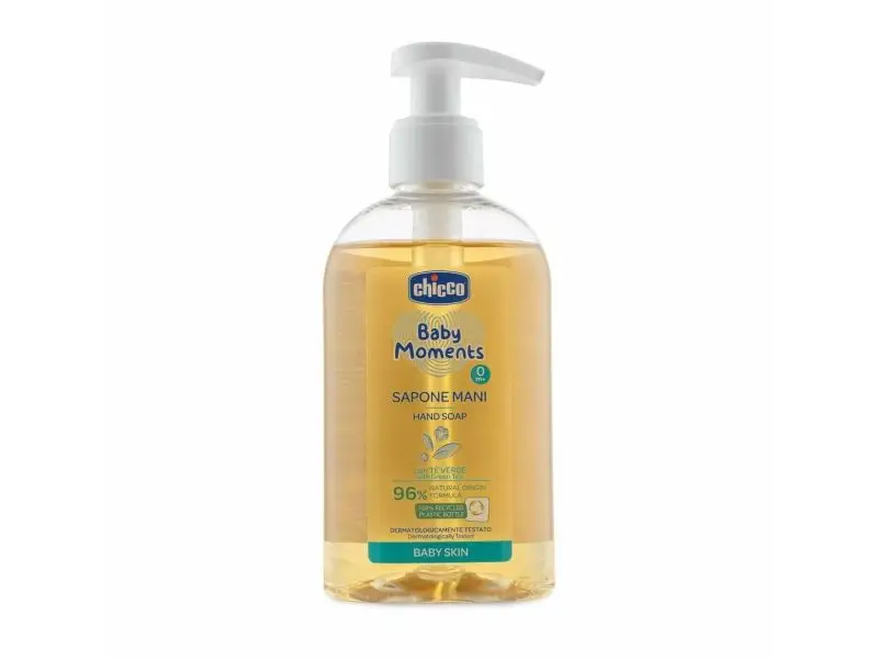 Chicco Baby Moments Tekuté mydlo na ruky, 250ml, od 0m+