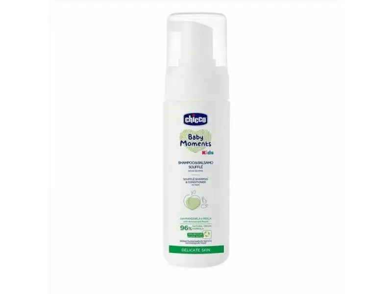 Chicco Baby Moments Šampón s kondicionérom, 150ml, od 0m+