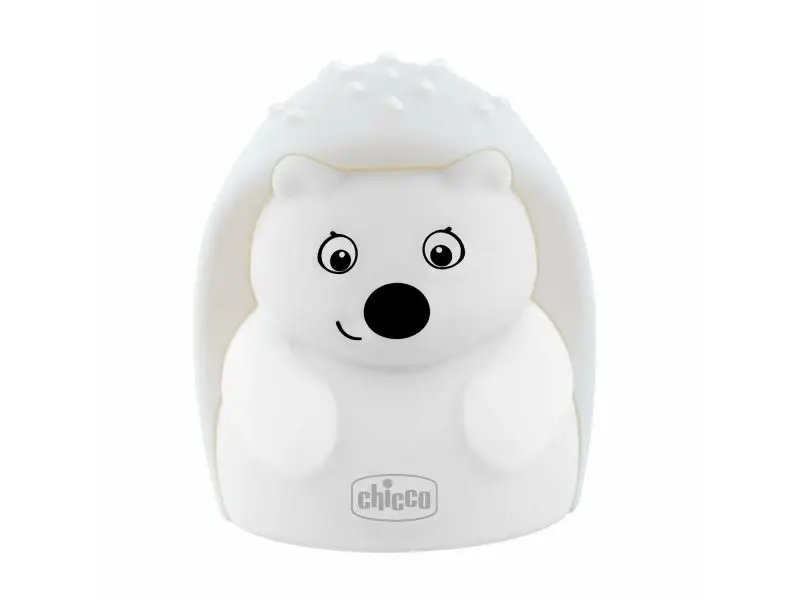 Chicco SOFT LAMP,  Nočné svetielko zo silikónu  - Ježko