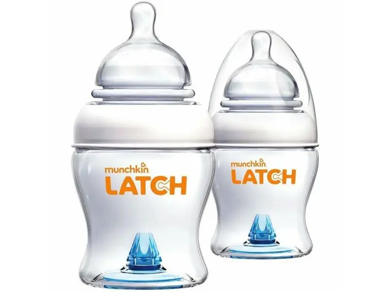 MUNCHKIN LATCH,  Set Dojčenských fliaš s antikolikovým ventilom, 120ml, od 0m+, 2ks