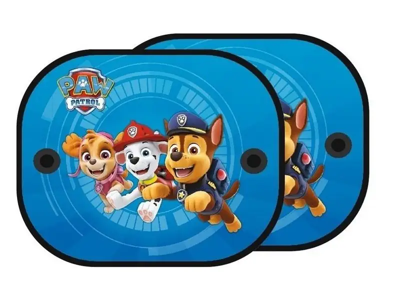 Nickelodeon Paw Patrol Slnečná clona do auta, modrá, 2ks, 3r+