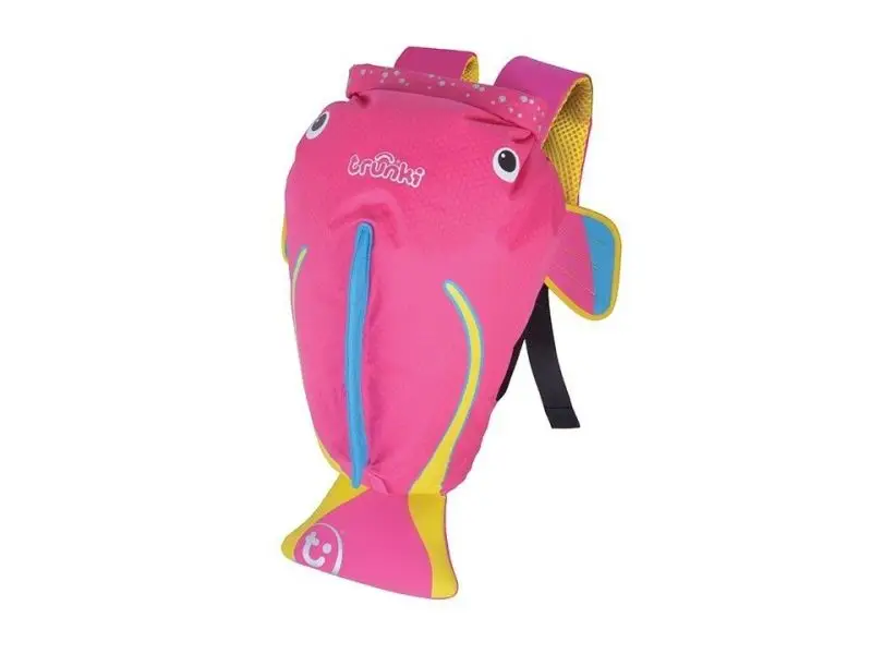 Trunki Paddlepak Nepremokavý Batoh, Rybka, ružová