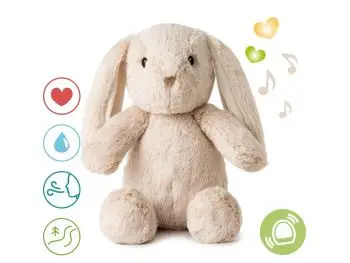 Cloud b®Love Light Buddies - Billy Bunny ™ Nočné svetielko s melódiou, Zajko, 0m+