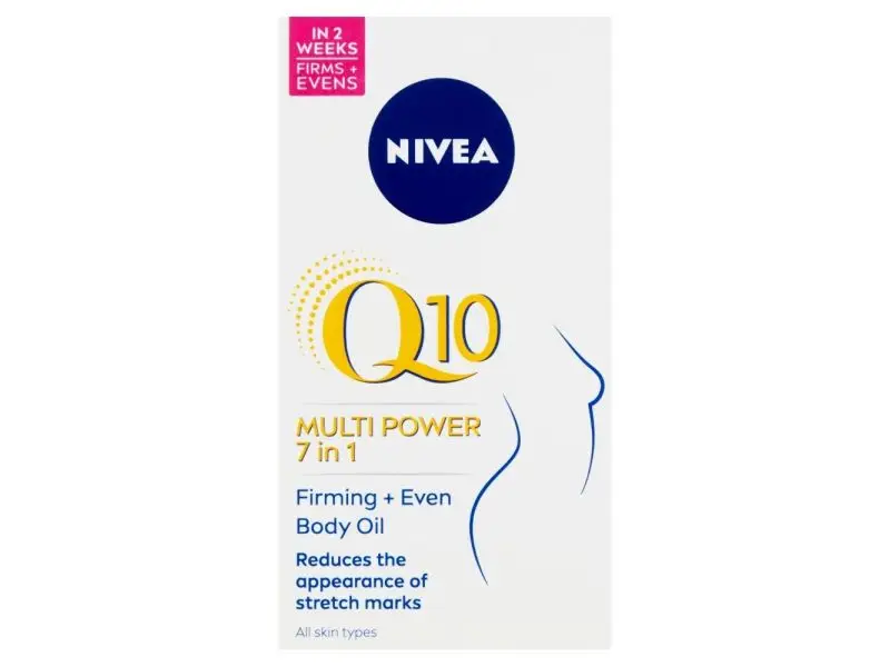 NIVEA Q10  Multi Power 7v1, Q10 Spevňujúci telový olej, 100ml