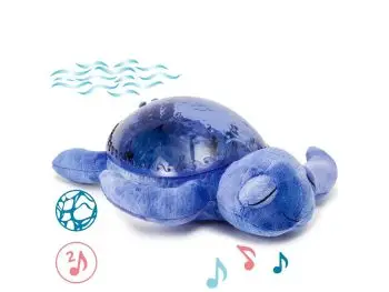 Cloud b®Tranquil Turtle™- Nočné svetielko - Korytnačka, tmavo modré