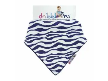 Dribble Ons Designer Zebra - slintáčik