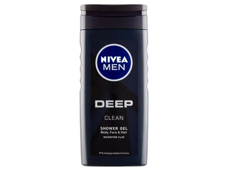 NIVEA Men Deep Clean Sprchovací gél, 250 ml