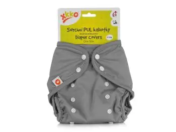 XKKO Vrchné plienkové nohavičky One Size - Grey