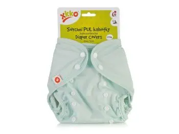 XKKO Vrchné plienkové nohavičky One Size - Pastel Mint