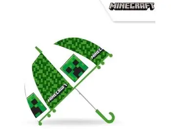 Kids Euroswan Priehľadný dáždnik, Minecraft, 48cm