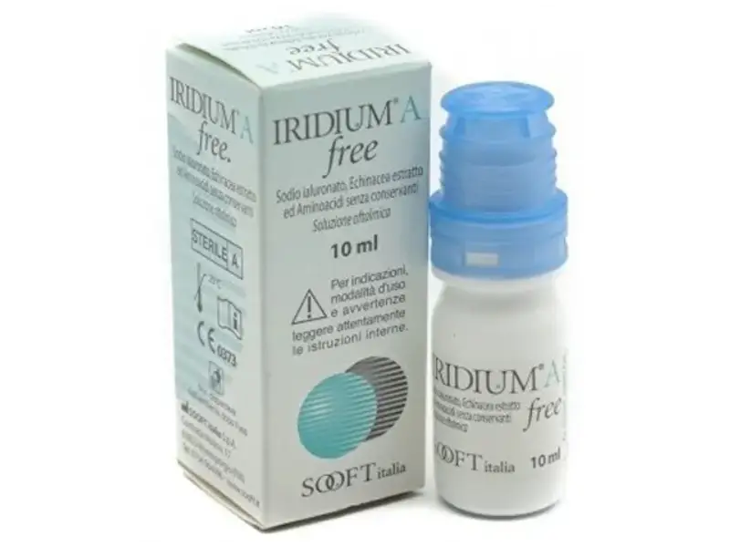 IRIDIUM A FREE Očný roztok 10ml