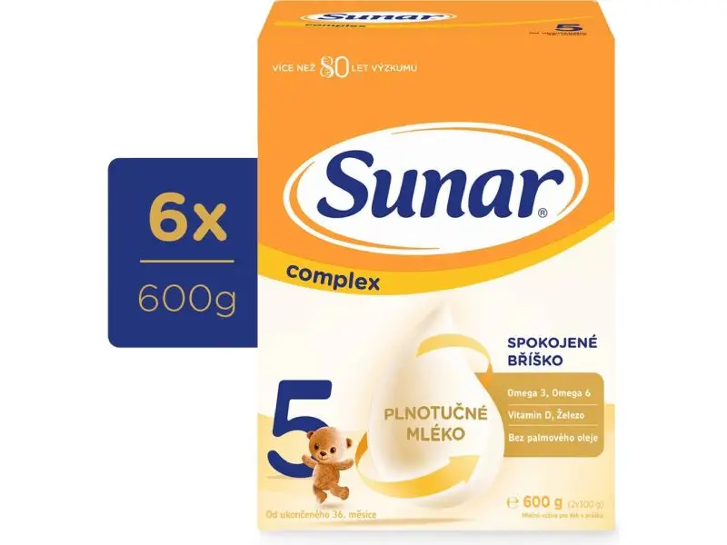 Sunar complex 5 6x600 g