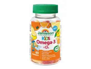 JAMIESON OMEGA-3 GUMMIES ŽELATÍNOVÉ PASTILKY 90ks