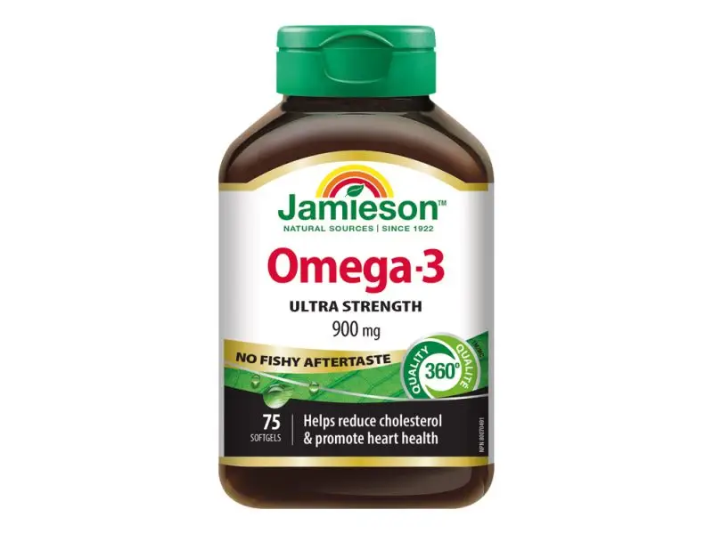 JAMIESON OMEGA-3 ULTRA 900mg 75cps