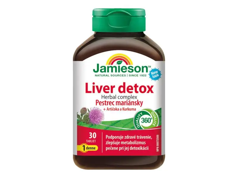 JAMIESON PESTREC MARIÁNSKY LIVER DETOX 30tbl