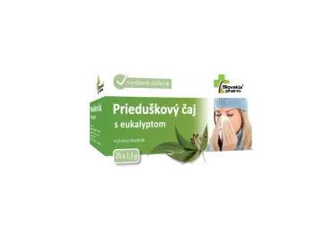 Slovakiapharm Prieduškový čaj s eukalyptom 20x1,5 g