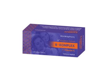 Slovakiapharm B-KOMPLEX + vitamín C  30tbl