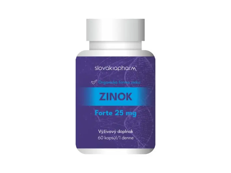 Slovakiapharm ZINOK FORTE 25 mg  60cps