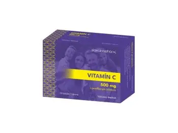 Slovakiapharm Vitamín  C 500 mg s predĺženým účinkom 30 tbl