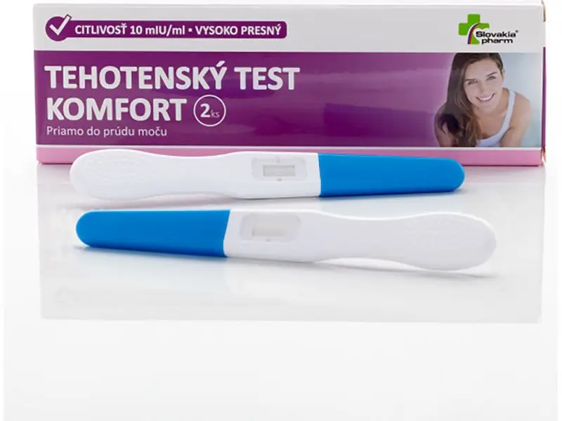 Slovakiapharm Tehotenský test komfort  2 ks