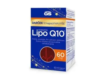 GS Koenzým Lipo Q10 60 mg   60+10cps