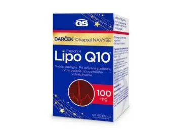 GS KOENZYM LIPO Q10 100MG 60+10CPS