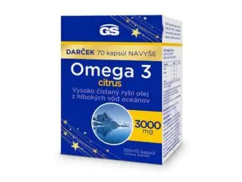 GS OMEGA 3 CITRUS 100+70CPS