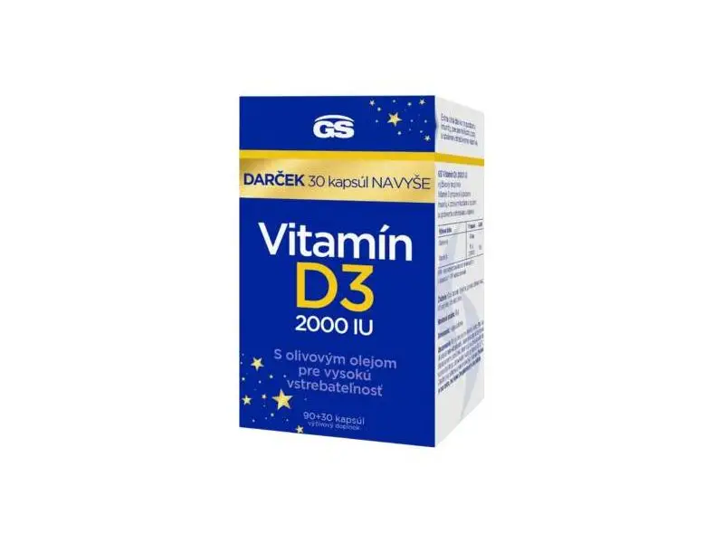 GS VITAMIN D3 2000IU 90+30CPS