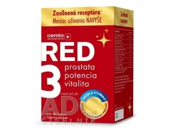 Cemio RED3 Darček cps 60+30 ks