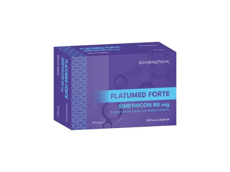 Slovakiapharm FLATUMED FORTE 80 mg 50 ks