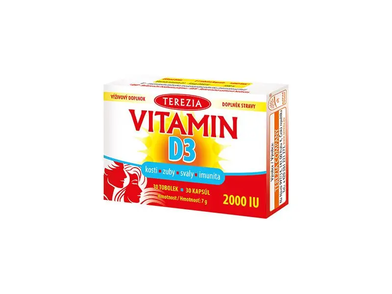 TEREZIA VITAMÍN D3 2000 IU cps 1x30 ks