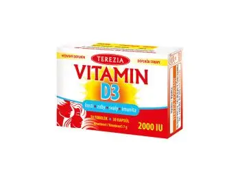 TEREZIA VITAMÍN D3 2000 IU cps 1x30 ks