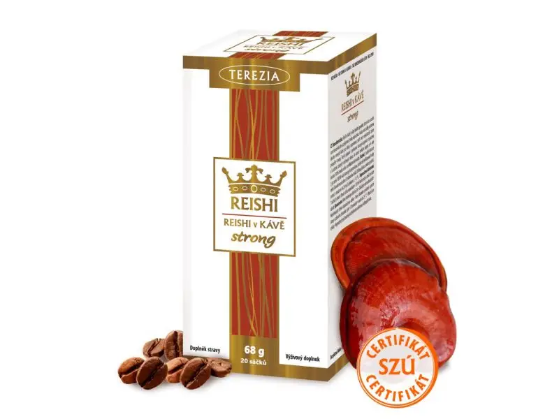 TEREZIA REISHI V KÁVE strong vrecúška 20x3,4 g