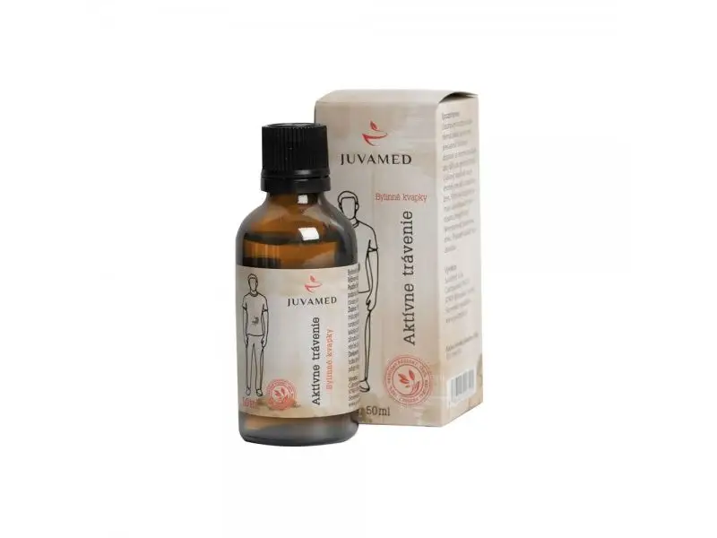 JUVAMED Aktívne trávenie bylinné kvapky 1x50 ml