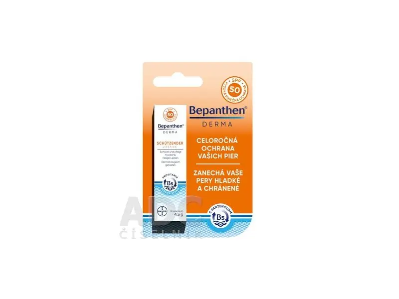 Bepanthen DERMA Balzam na pery SPF 50    4,5 g