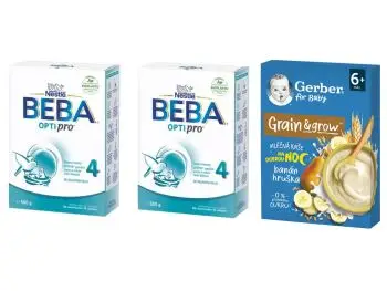 BEBA 4 OPTIPRO 2x500g + kaša