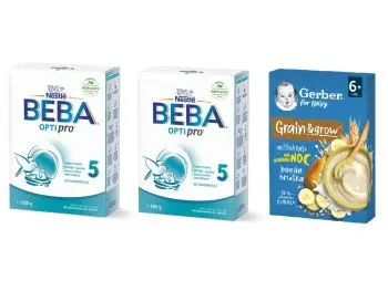 BEBA 5 OPTIPRO 2x500g + kaša