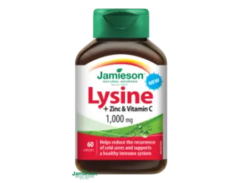 JAMIESON LYZÍN 1000 mg +ZINOK+ VITAMÍN C   60 tbl